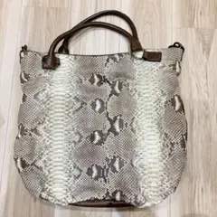 パイソン carol j 2way 美品