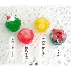 ミニチュアフード・かき氷セット