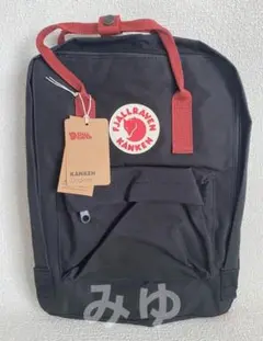 カンケンリュックサック フェールラーベン 16L ブラック/レッドワイン 3