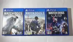 PS4 ウォッチドックス 2 レギオン 3シリーズまとめ売り ソフト