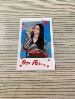 乃木坂46 全ツカフェ ポラロイド風ステッカー 特典 小津玲奈