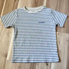 mont-bell ストライプ Tシャツ 120