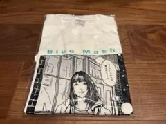 Blue Mash イラストTシャツ Lサイズ ホワイトノイズ 白