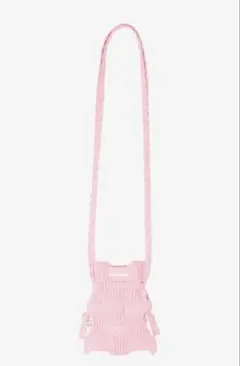 プリーツママ　PLEATSMAMA ミニクロスボウバッグ ピンク　未使用