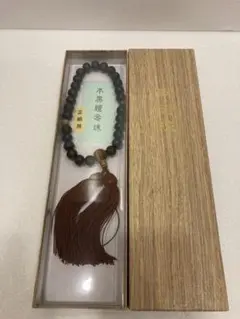本黒檀念珠 正絹房 極美品