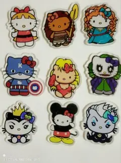 アクリルパーツ 4cm 9個 まとめ売り