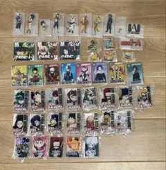 ヒロアカ　一番くじ　下位賞　アクスタ　メタルチャーム　47点セット