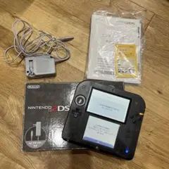 Nintendo 2DS 本体 ブラック ACアダプター付