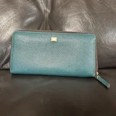 お値下げ❗️ティールレザー長財布：Le cheval aile（シュヴァル・エレ）