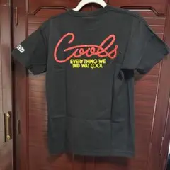 【美品】COOLSクールス・ネオン管プリントTシャツ　sizes