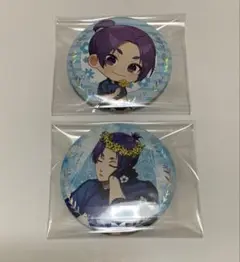 御影玲王　缶バッジ2個　未使用　BIRTHDAY FLOWER II
