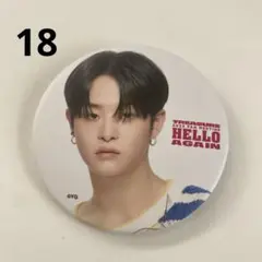 2023 FAN MEETING HELLO AGAIN 缶バッジ ジフン