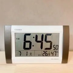 CITIZEN　シチズン　掛置兼用　電波時計　8RZ188