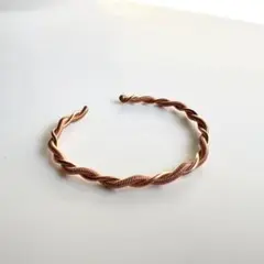 ブロンズ　バングル　テンソルリング