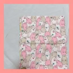プリント コットン生地 綿 はぎれ 動物柄: 6 枚セット 50x50cm