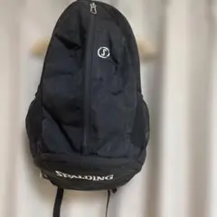 SPALDING（スポルディング）ブラックリュック バスケットボール用リュック