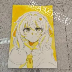 オリジナル　手描き　イラスト　匿名配送