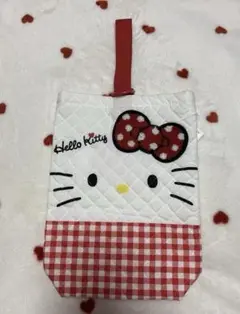 新品未使用タグ付き　シューズバッグ ハローキティ 上履き入れ 上靴入れ サンリオ
