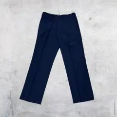 【在庫処分】ネイビー スラックス パンツ CLOSSHI 仕事　就活