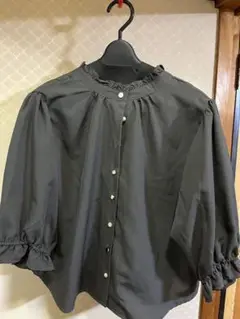 OLIVE des OLIVE ブラックシャツ Fサイズ
