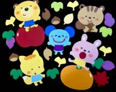 壁面⭐︎秋　保育園　幼稚園　10月9月11月