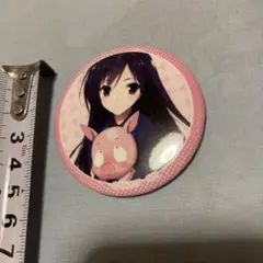 【希少!?早い者勝ち!!】アクセル・ワールド 黒雪姫 有田春雪 缶バッジ