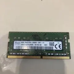 SK hynix 8GB DDR4 2666MHz メモリ