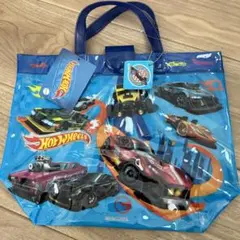 ホットウィール　プールバッグ　ビーチバッグ　舟型　マチあり