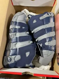 新品未使用 NIKE モアテン 灰紺 24.5cm