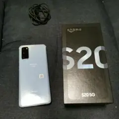 Galaxy S20 128GB SC-51A 画面割れ有り simフリー