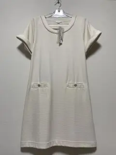 【新品タグ付き】★KLEIN PLUS クランプリュス★ラメ入り半袖ワンピース★