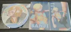 ワンピースサンジSpring缶バッジアニメイトメモリアルクリアカードコレクション