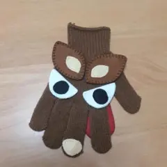 おおかみ　オオカミ　狼　手袋シアター　指人形　ハンドメイド　保育園　幼稚園