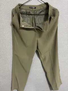 niko and... BASIC オリーブグリーン スラックス