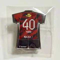 鹿島アントラーズ 25 プレイヤーズ ピンバッジ 鈴木優磨