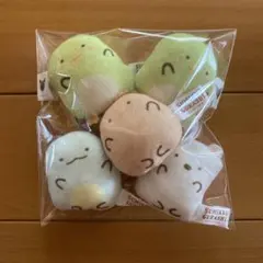 すみっコぐらし　ばんざいマスコット　5点セット