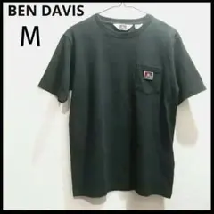 BEN DAVIS Tシャツ 綿 100% M 半袖シャツ ダークグリーン