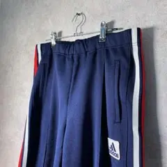 【ヴィンテージ】adidasロゴワッペンサイドライン菅田将暉古着usedBM15