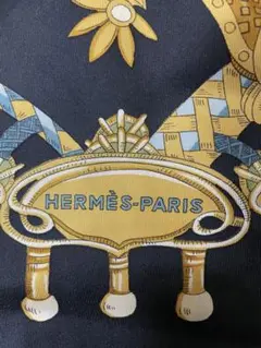 HERMES スカーフ カレ90 ハンドバッグ
