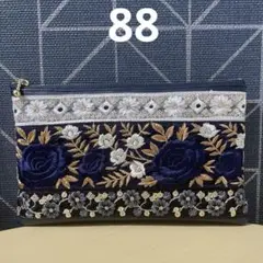 ハンドメイド☆フラットポーチ