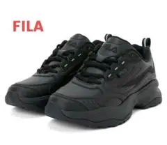 新品✨️FILA フィラ 厚底スニーカー オールブラック