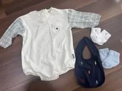 POLO Ralph Laurenロンパース・スタイ・靴下セット