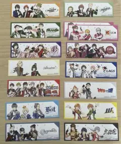 sideM 15グループ　16枚セット　日販コラボ第1弾　特典しおり