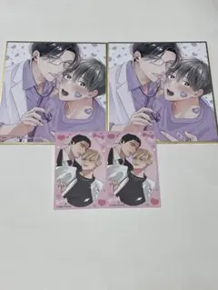 drap 25周年記念展 色紙　園瀬もち　特典　大島かもめ