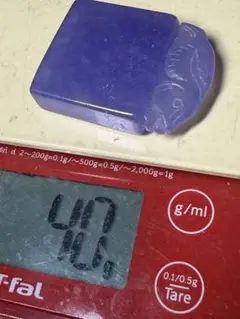 美品　ミャンマーラベンダー翡翠牌子
