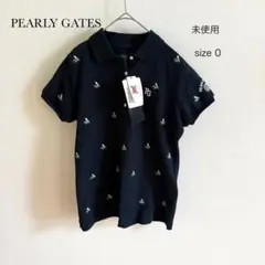 ♔︎未使用♔︎PEARLY GATES ポロシャツ 【0】