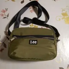 Lee ショルダーバッグ グリーン ナイロン