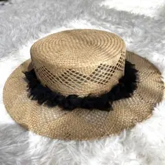 JILL STUART ジルスチュアート　ストローハット　麦わら帽子 JILLSTUARTジルスチュアート麦わら帽子/ストローハット(ジル