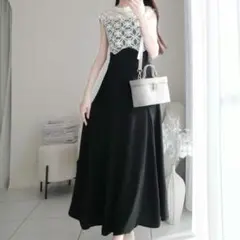 ノースリーブ　ワンピース mily bilet