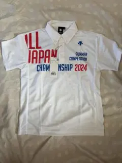 デサント　全中記念　ポロシャツ　2024 完売品 DESCENTE 2024全中、インターハイポロシャツ - メルカリ